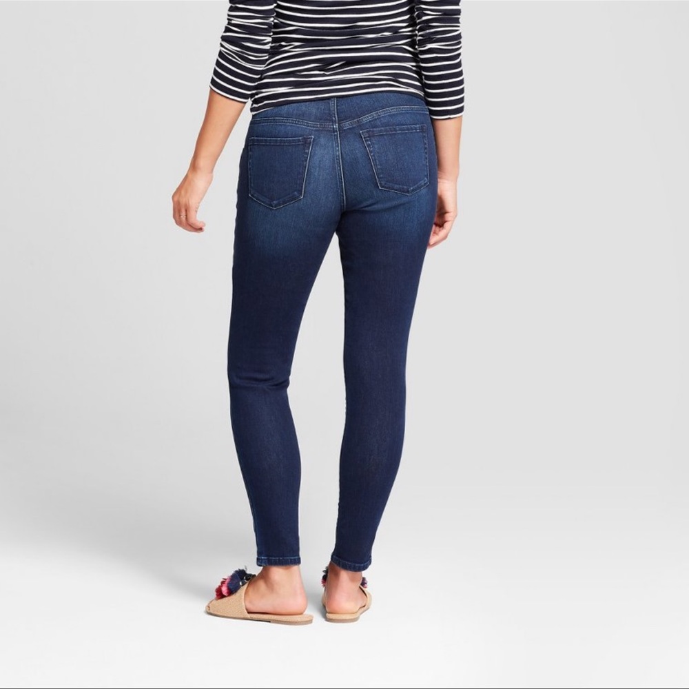 Isabel Maternity Full Panel Crop size 14 Jeans - Picture 6 of 8